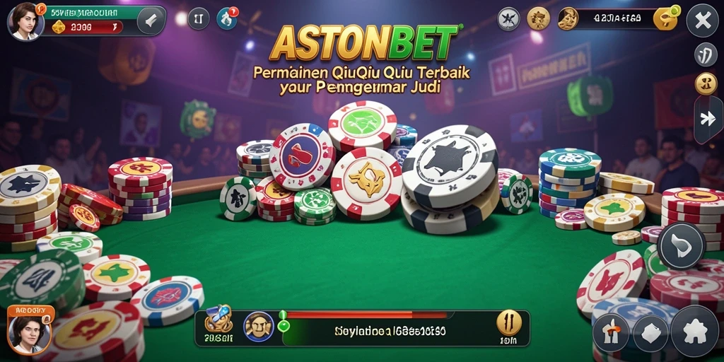 Tampilan gameplay QiuQiu yang seru dan menarik.
