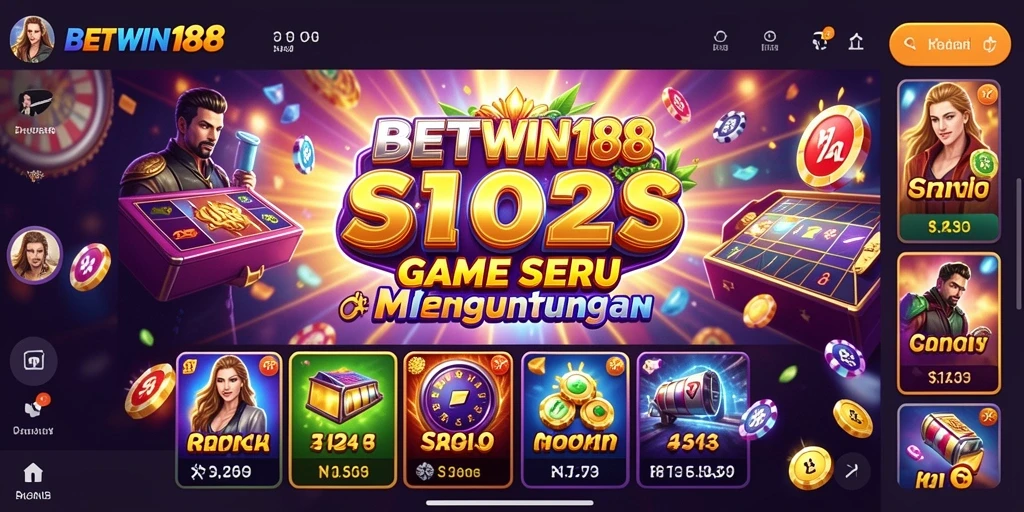 Gameplay Slot BETWIN188 yang menegangkan dan menguntungkan.