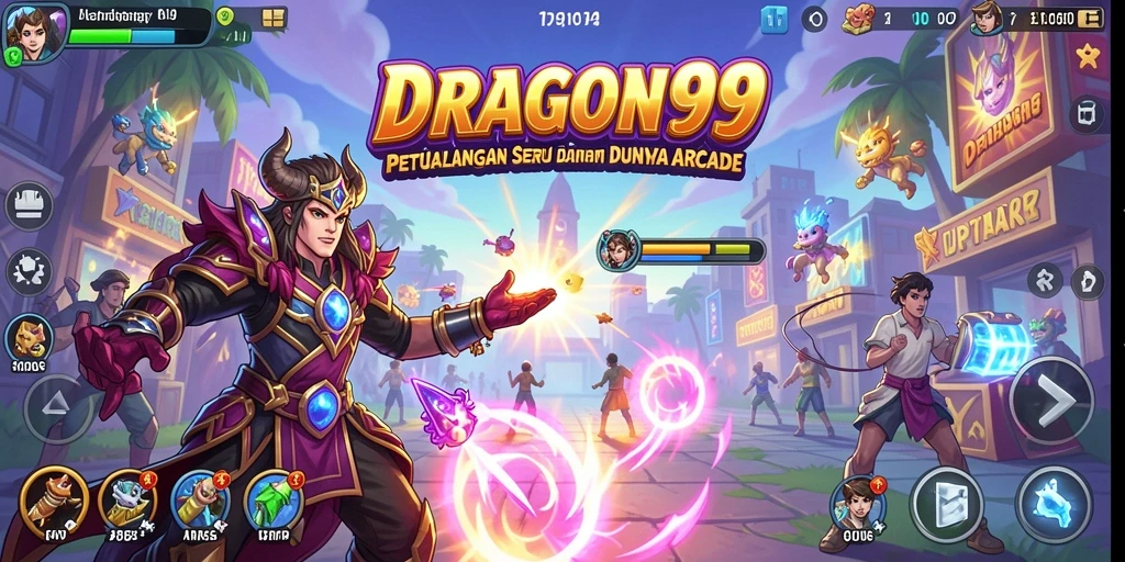 Tampilan gameplay seru dari DRAGON99 yang penuh tantangan.