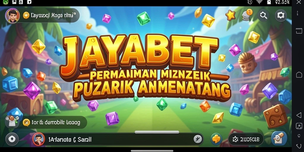 Tampilan gameplay JAYABET dengan tantangan Puzzle yang menarik.