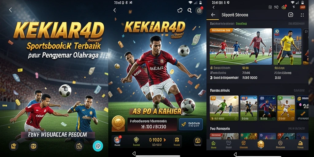 Tampilan gameplay taruhan olahraga di KEKAR4D yang menarik.