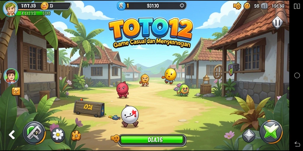 Gameplay seru TOTO12 dengan tantangan menarik di setiap level.